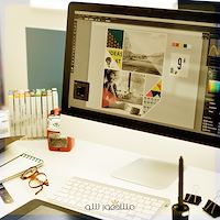 تولید محتوای گرافیکی برای هویت برند